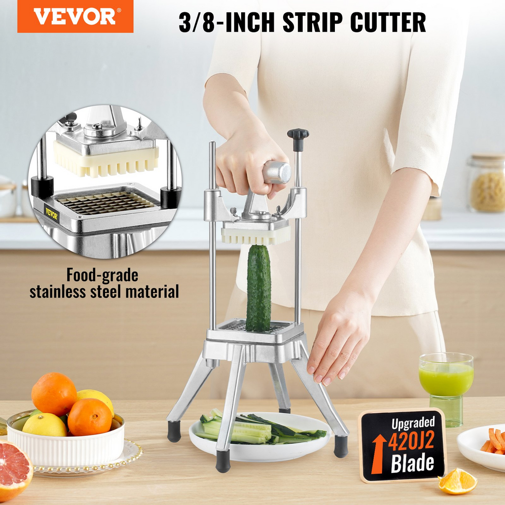 Picadora de frutas y verduras comercial cuchilla de 3/8″