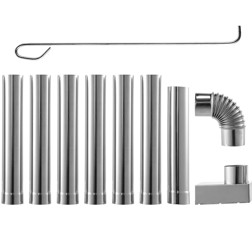 Estufa de leña para tienda de campaña VEVOR de 18,1 x 15 x 27,2 pulgadas