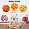 VEVOR Picadora de frutas y verduras comercial cuchilla de 1/4"