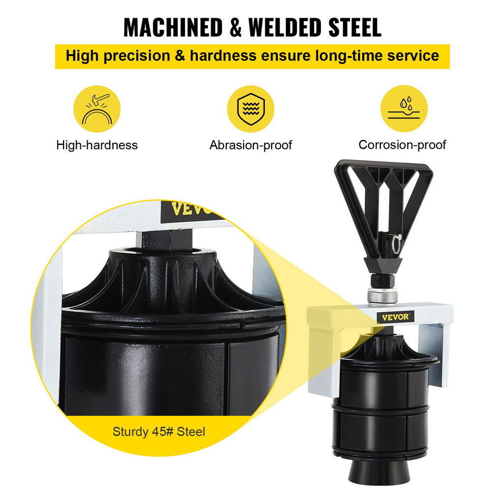 Extractor de revestimiento de cilindro VEVOR apto para orificios de 4,9" a 5,63"