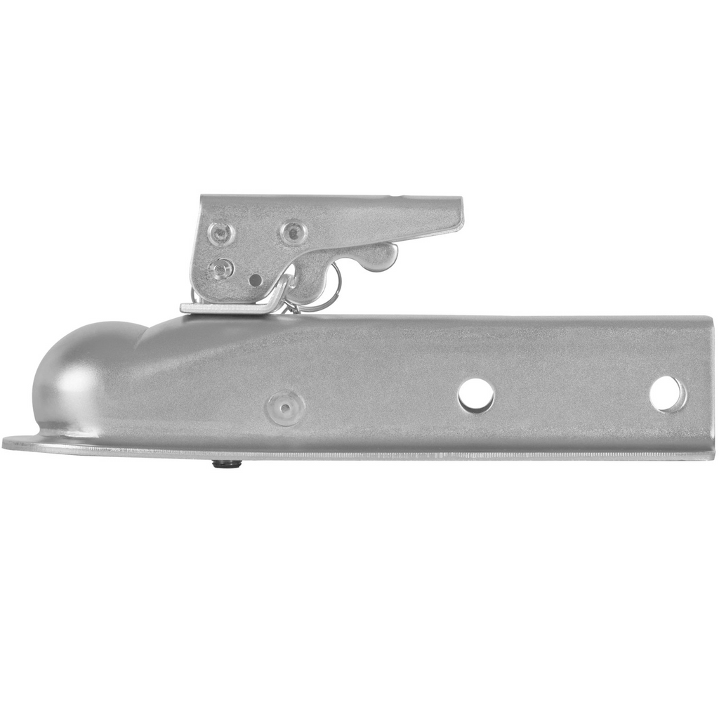 Acoplador de remolque recto VEVOR para bola de enganche de 2 pulgadas canal de 2 pulgadas capacidad de 3500 libras