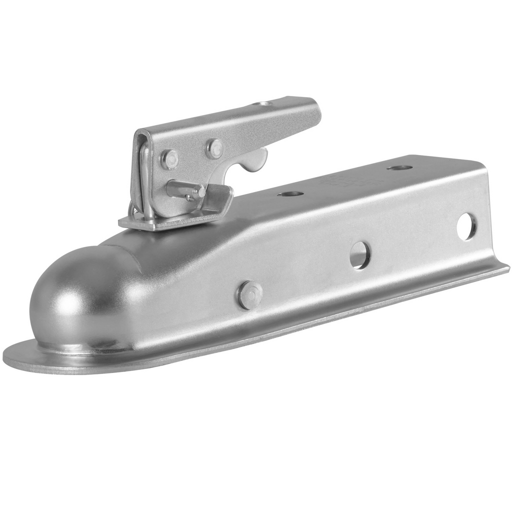 Acoplador de remolque recto VEVOR para bola de enganche de 2 pulgadas canal de 2 pulgadas capacidad de 3500 libras