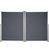 Toldo lateral retráctil VEVOR 63'' x 236'' pantalla solar para patio completamente de aluminio a prueba de óxido