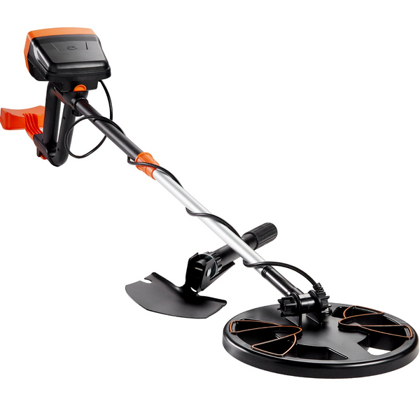 Detector de metales VEVOR para adultos y niños de 8 pulgadas con pantalla de puntero de alta precisión ajustable de 38'' a 49''