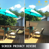 Toldo retráctil beige VEVOR de 180 x 300 cm (71 x 118 in) de aluminio resistente