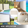 Toldo retráctil beige VEVOR de 180 x 300 cm (71 x 118 in) de aluminio resistente