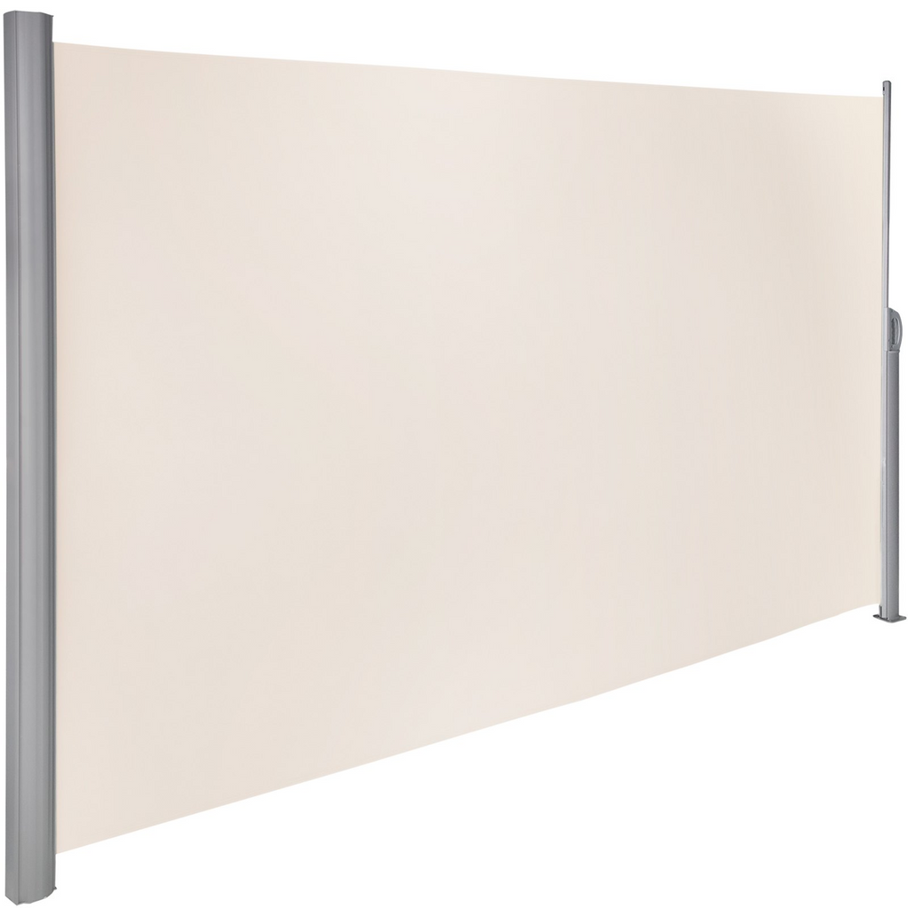 Toldo retráctil beige VEVOR de 180 x 300 cm (71 x 118 in) de aluminio resistente