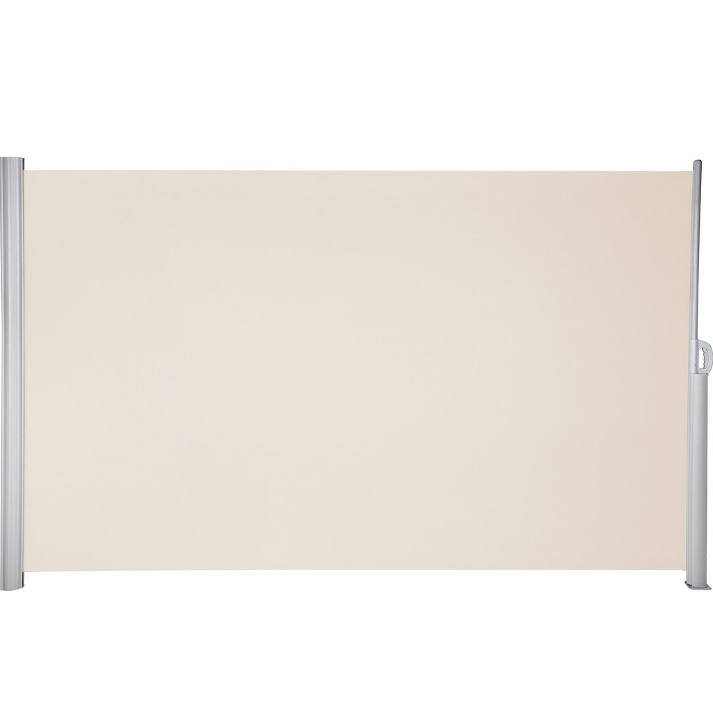 Toldo retráctil beige VEVOR de 180 x 300 cm (71 x 118 in) de aluminio resistente