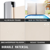 Toldo retráctil beige VEVOR de 63'' x 236''