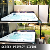 Toldo retráctil beige VEVOR de 63'' x 236''
