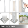 Toldo retráctil beige VEVOR de 63'' x 236''