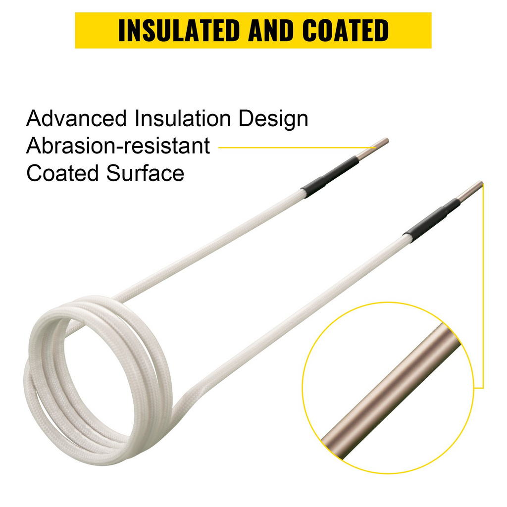 Kit de bobinas de calentador de inducción VEVOR 8 piezas