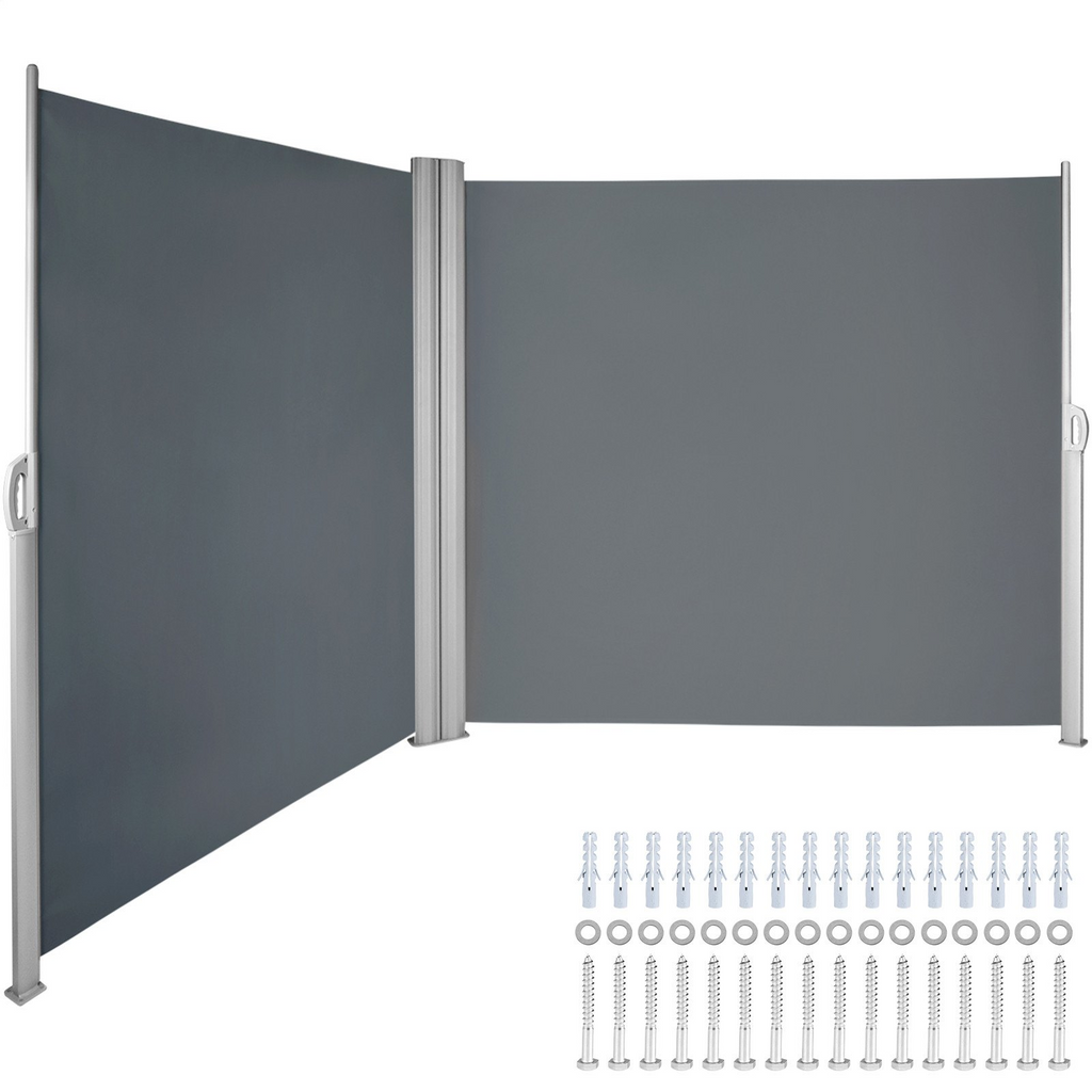 Toldo lateral retráctil VEVOR de 236 x 63 pulgadas
