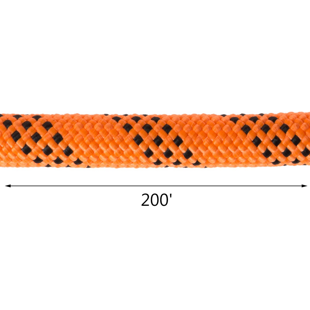 Cuerda de poliéster trenzada doble de 9/16 pulgadas VEVOR de 200 pies alta resistencia de 1100 libras (9/16 pulgadas a 200 pies)