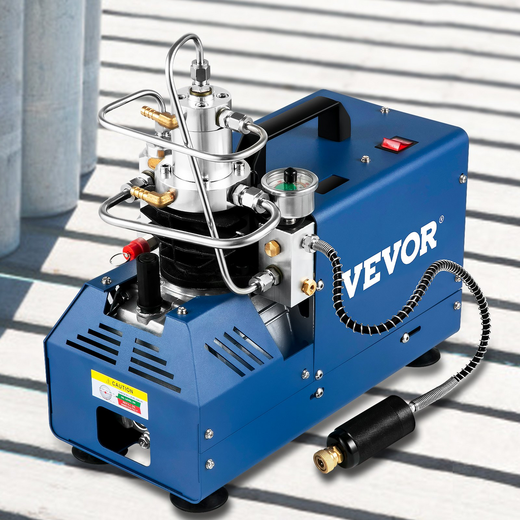 Compresor de alta presión VEVOR 4500 PSI/30 MPA/300 BAR 1800 W y 110 V
