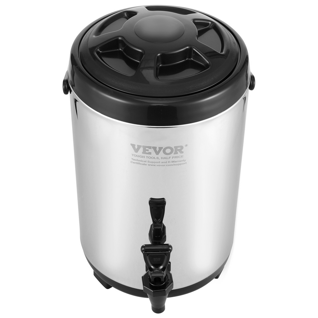 Dispensador de bebidas aislado de acero inoxidable VEVOR 2 galones (7,6 litros)