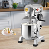 Batidora de mano comercial VEVOR de 15 cuartos con función de temporizador de 500 W con 3 velocidades ajustables 113/184/341 RPM