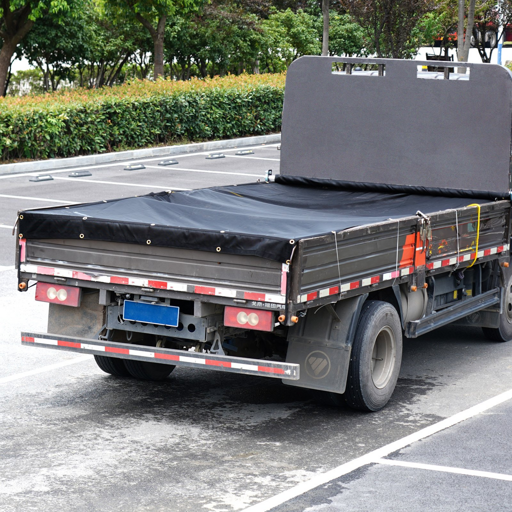 Lona de malla para camión volquete VEVOR 6 x 14 pies