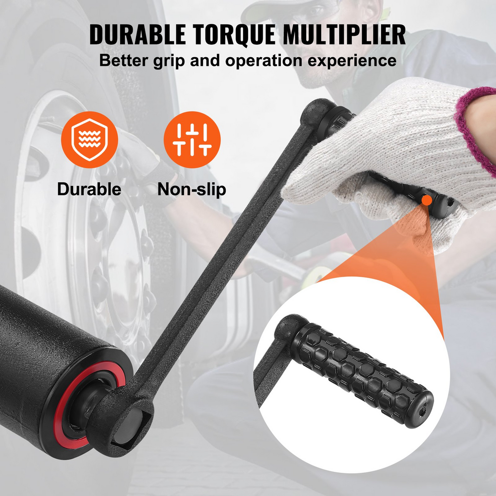 Multiplicador de torsión llave para tuercas de rueda de 1 pulgada