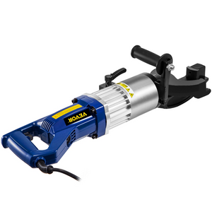 Dobladora de varillas de refuerzo hidráulica eléctrica VEVOR 1,2 KW 0,9 pulgadas 22 mm 110 V