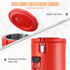 Dispensador de bebidas aislado de acero inoxidable VEVOR 4,5 galones (17,2 litros)