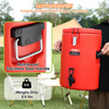 Dispensador de bebidas aislado de acero inoxidable VEVOR 4,5 galones (17,2 litros)