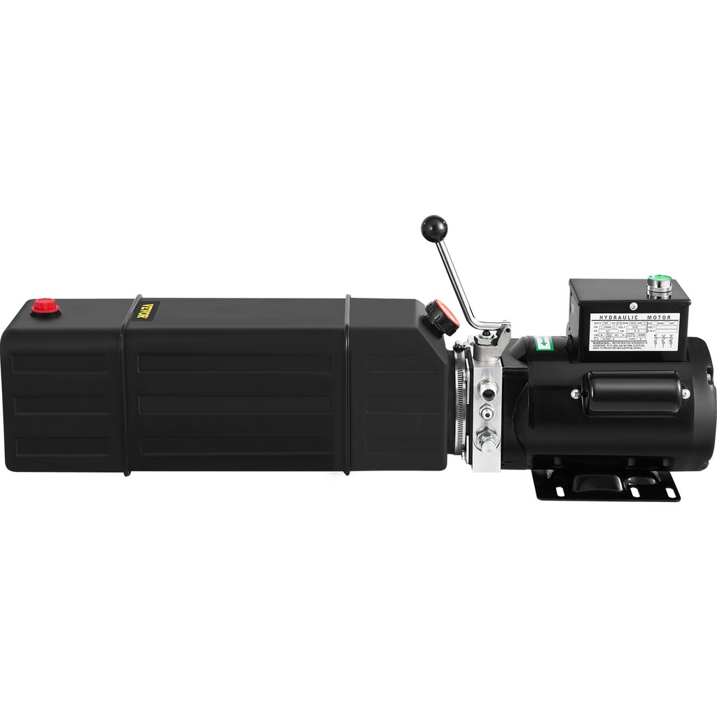 Bomba hidráulica VEVOR de 2950 PSI y 60 Hz, unidad de potencia hidráulica de 3 HP y 220 V, paquete de potencia hidráulica para elevadores de 2 y 4 postes, unidad de potencia hidráulica con depósito de 3,5 galones