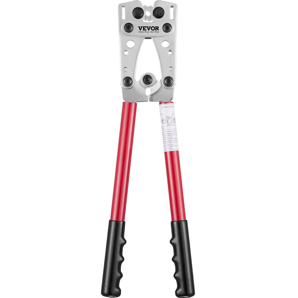 Herramienta de engarce VEVOR de batería de cobre y aluminio AWG10-1/0