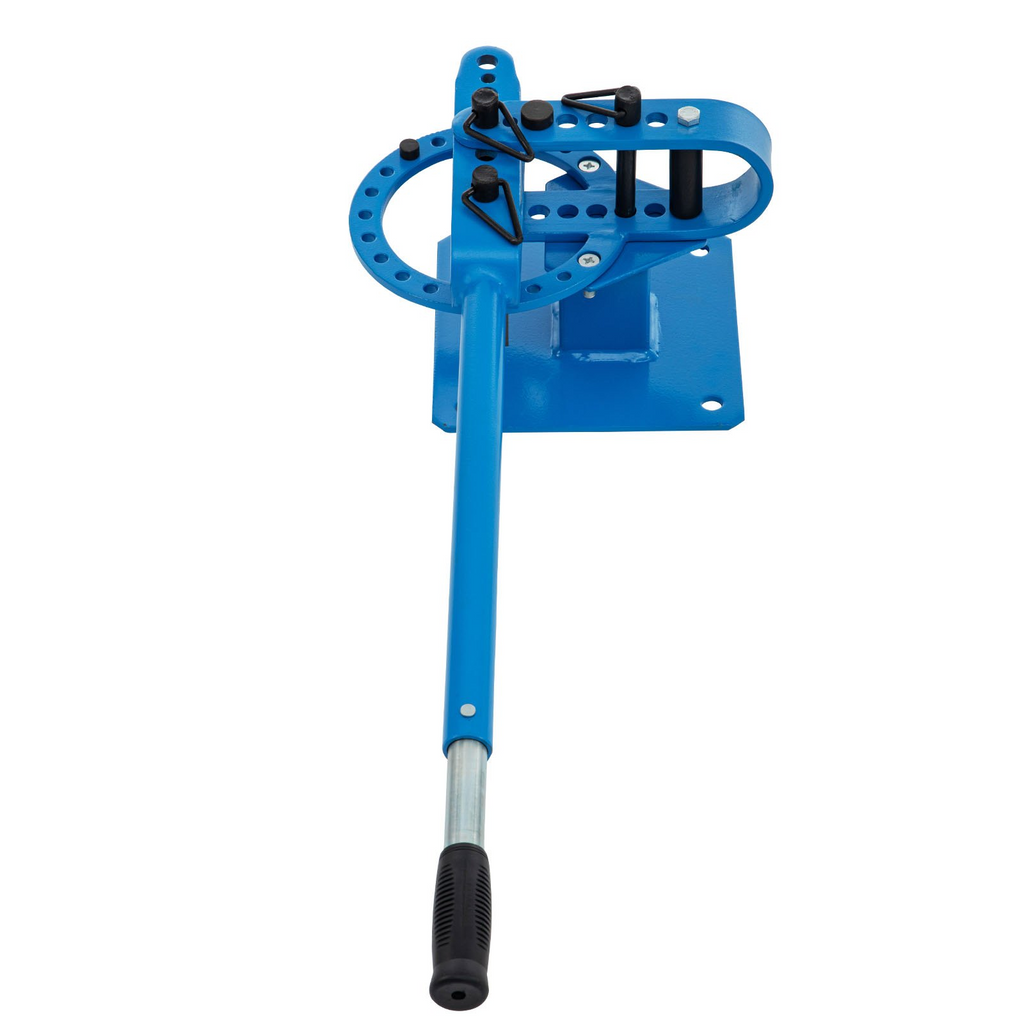 Dobladora de metal compacta VEVOR de 1" a 3" con plegadora de barras planas y 7 matrices