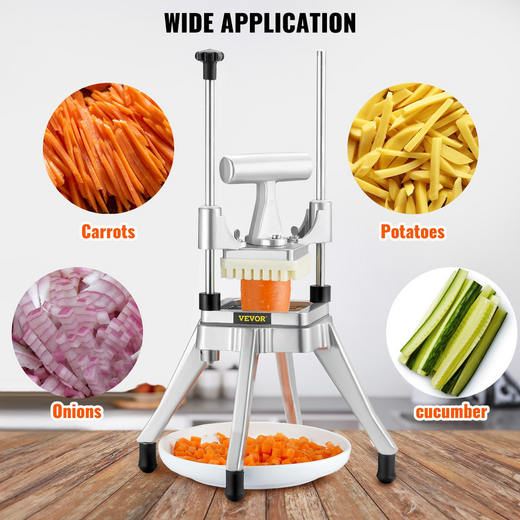 Picadora de frutas y verduras comercial cuchilla de 3/8″