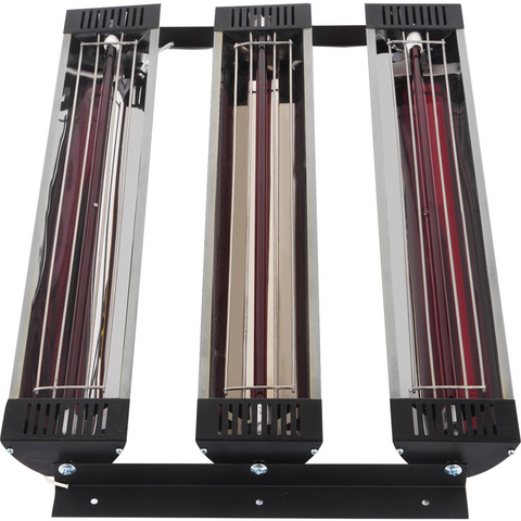 Lámpara de curado de pintura VEVOR juego de 2 3000 W secado rápido 110 V 47,2 x 39,3 pulgadas cuadradas