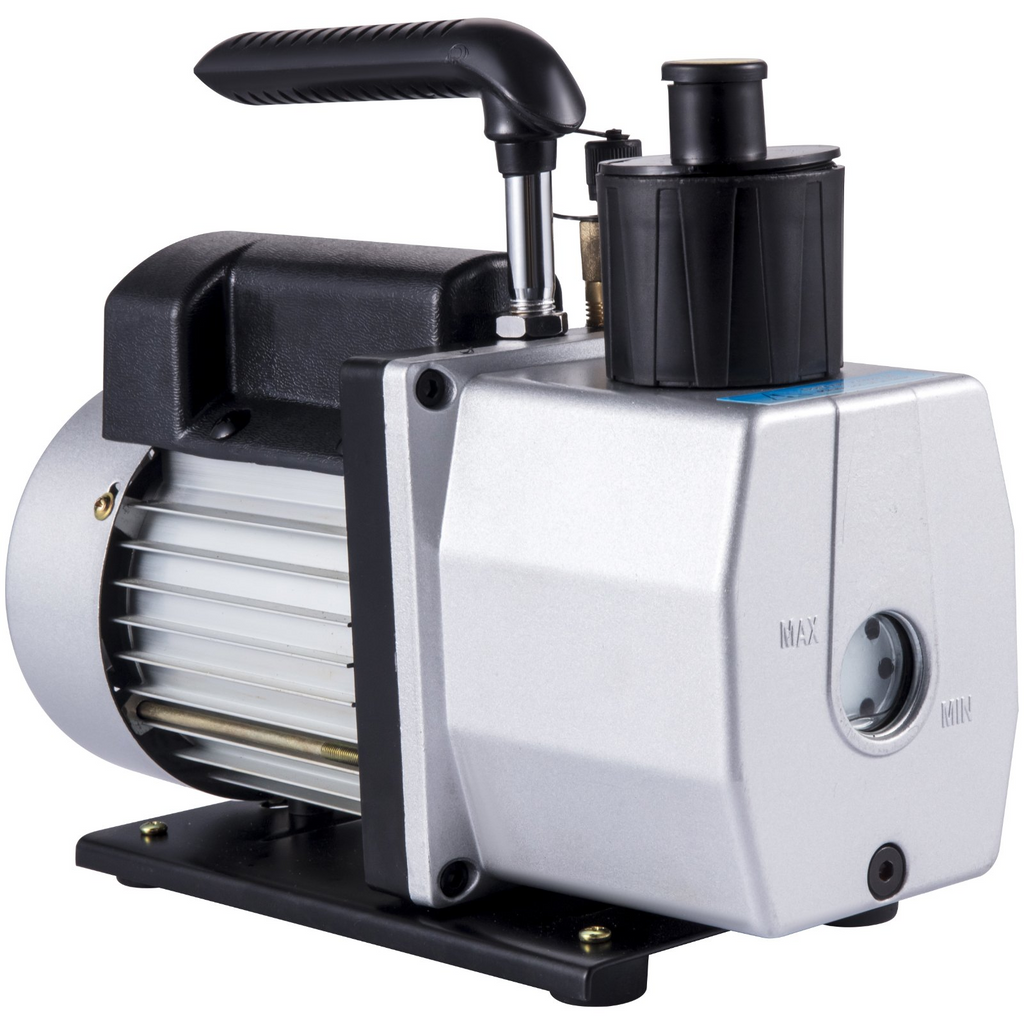 Bomba de vacío VEVOR de 5 CFM herramienta de aire acondicionado de 1/2 HP 2 etapas 110v JH2