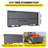 Placa de montaje para mini cargadora VEVOR con 3 varillas de soldadura adicionales (1/4")