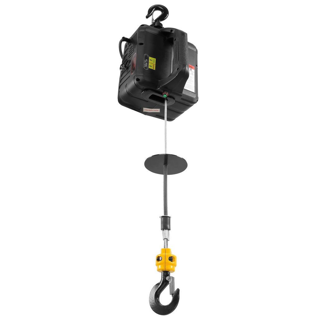 VEVOR Cabrestante eléctrico de 1100 libras portátil 2 en 1 de 1500 W altura de elevación de 23 pies