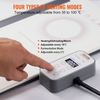 Bandeja calefactora eléctrica VEVOR de láminas laminadas en frío de 18,9" x 10,2" con control de temperatura (35-100 ℃)
