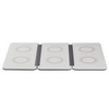 Bandeja calefactora eléctrica VEVOR de láminas laminadas en frío de 18,9" x 10,2" con control de temperatura (35-100 ℃)