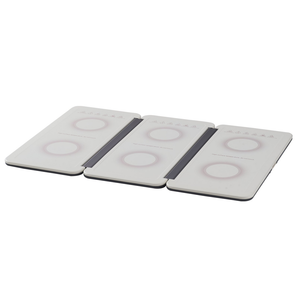 Bandeja calefactora eléctrica VEVOR de láminas laminadas en frío de 18,9" x 10,2" con control de temperatura (35-100 ℃)