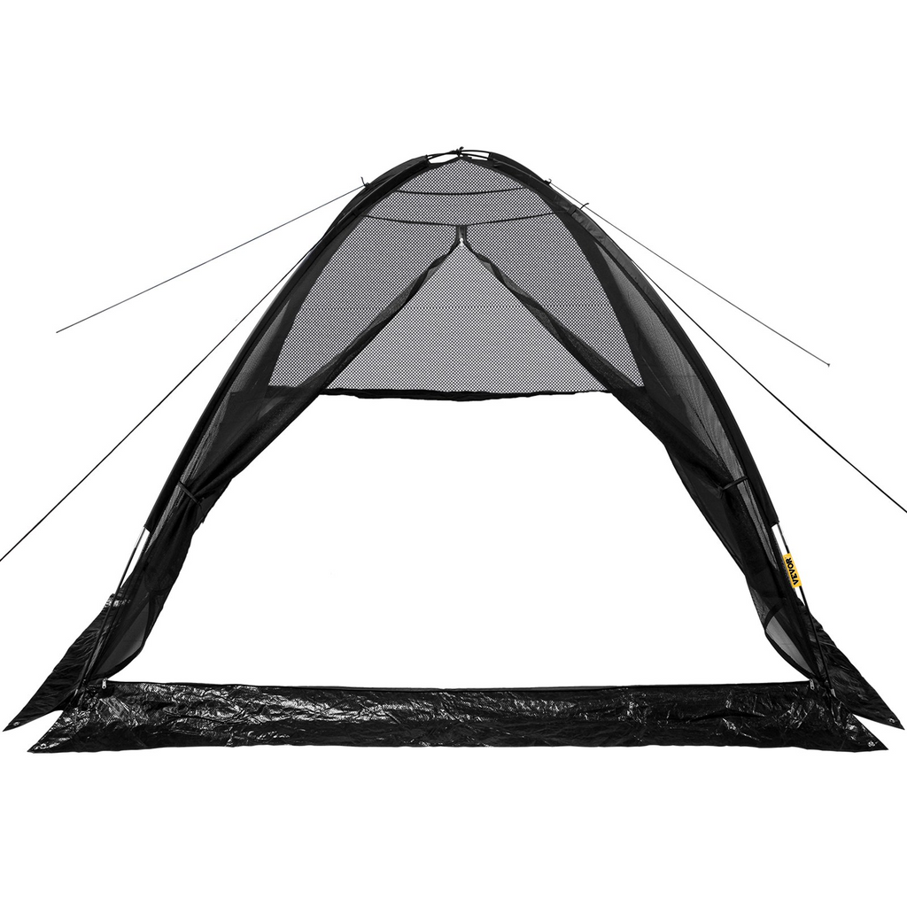 VEVOR - Cúpula para estanque de jardín de 10 x 14 pies red de malla de 1/2 pulgada con cremallera y cuerda de viento