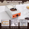 Máquina para templar chocolate VEVOR de 9 libras y 2 tanques con control de temperatura de 86 a 185 ℉