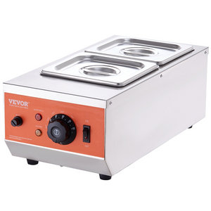 Máquina para templar chocolate VEVOR de 9 libras y 2 tanques con control de temperatura de 86 a 185 ℉