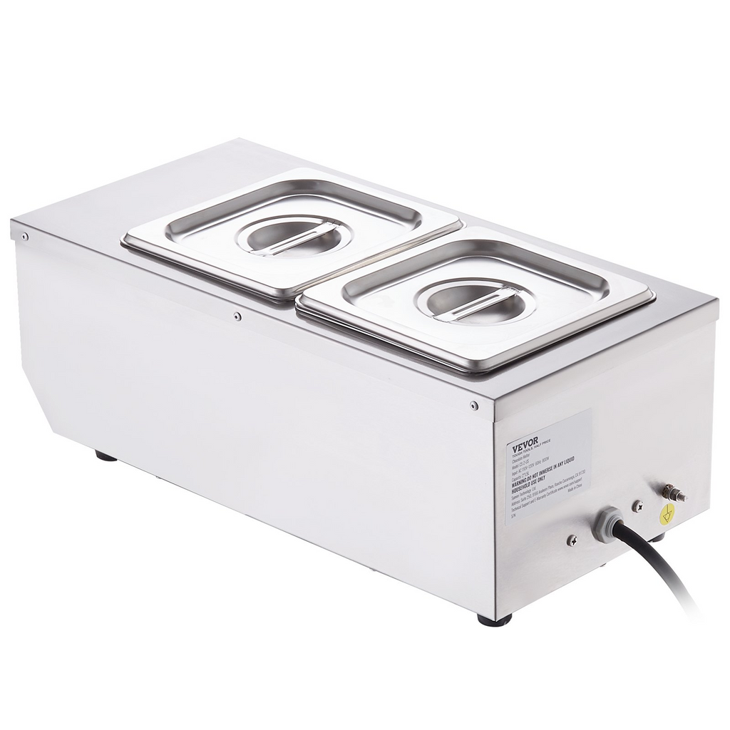 Máquina para templar chocolate VEVOR de 9 libras y 2 tanques con control de temperatura de 86 a 185 ℉