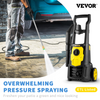 Hidrolavadora eléctrica VEVOR 2000 PSI máx 1,76 GPM con manguera de 30 pies