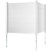 Mamparas de privacidad para exteriores VEVOR 50" de ancho x 50" de alto (2 paneles)