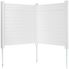 Mamparas de privacidad para exteriores VEVOR 50" de ancho x 50" de alto (2 paneles)