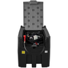 Tanque diésel portátil VEVOR, capacidad de 116 galones y caudal de 10 GPM, tanque de combustible diésel con bomba de transferencia eléctrica de 12 V y manguera de goma de 13,1 pies, tanque de transferencia diésel