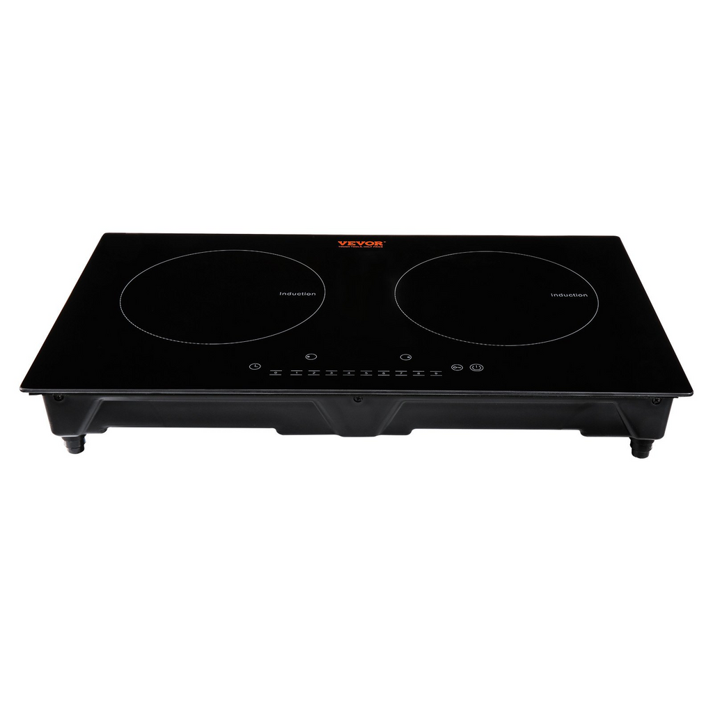 Cocina eléctrica VEVOR 2 quemadores placa de inducción de 24''