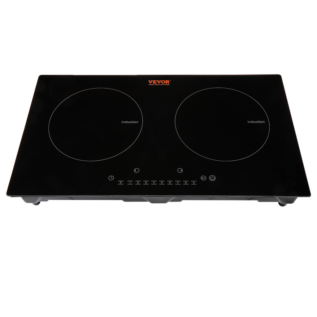Cocina eléctrica VEVOR 2 quemadores placa de inducción de 24''