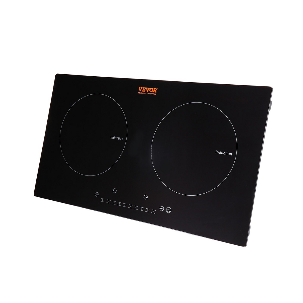 Cocina eléctrica VEVOR 2 quemadores placa de inducción de 24''
