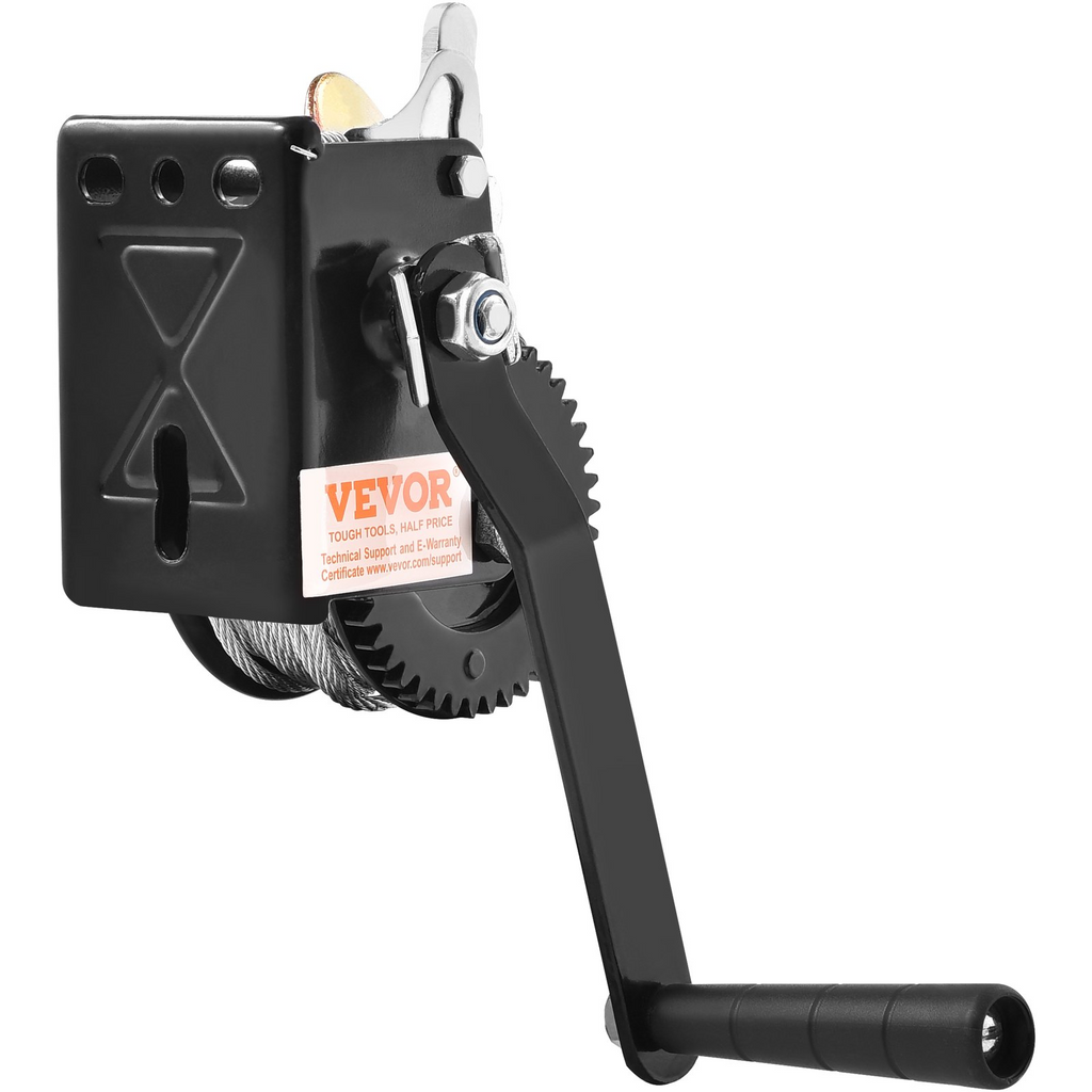 Cabrestante manual VEVOR capacidad de tracción de 800 lb