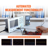Osciloscopio digital VEVOR 1GS/S 100 MHz 4 canales pantalla a color 7 pulgadas 30 funciones de medición automática para pruebas de circuitos electrónicos
